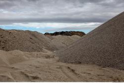 Background Gravel Quarry